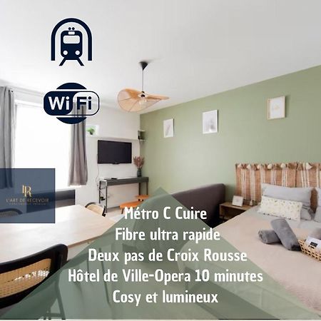 Art De Recevoir - L'Ecrin De Margnolles - Croix Rousse - Metro C-Cuire Калюир-е-Кюир Екстериор снимка
